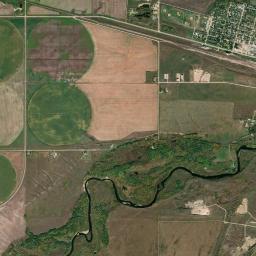 Rivers High Resolution Satellite Map