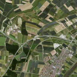 Bergrheinfeld High Resolution Satellite Map