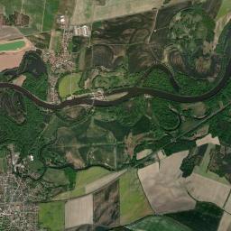 Starý Kolín High Resolution Satellite Map