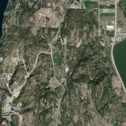 Regional District of Central Okanagan High Resolution Satellite Map