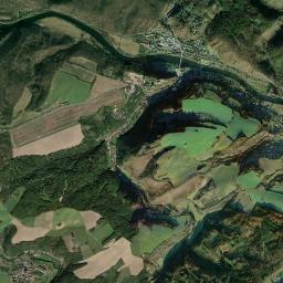 Nižbor High Resolution Satellite Map