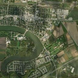 Portage la Prairie High Resolution Satellite Map