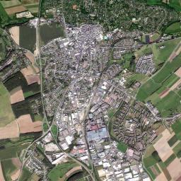 Bitburg High Resolution Satellite Map
