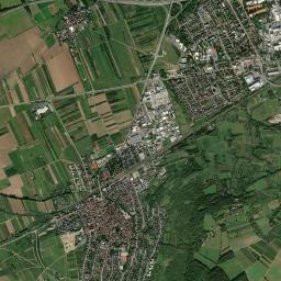 Gau-Algesheim High Resolution Satellite Map