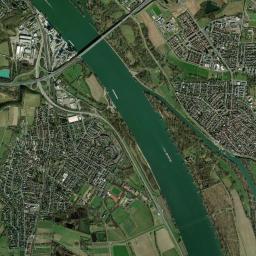 Ginsheim-Gustavsburg High Resolution Satellite Map