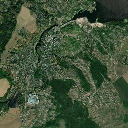 Rzhyshchiv High Resolution Satellite Map