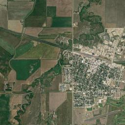 Maple Creek High Resolution Satellite Map