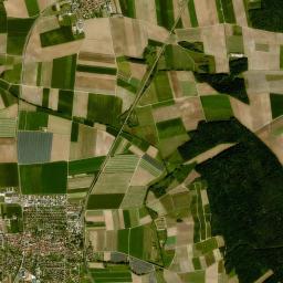 Bergtheim High Resolution Satellite Map