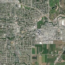 Kelowna High Resolution Satellite Map