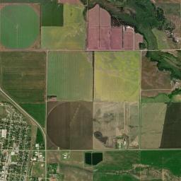 Carberry High Resolution Satellite Map