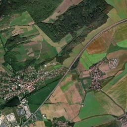 Žebrák High Resolution Satellite Map