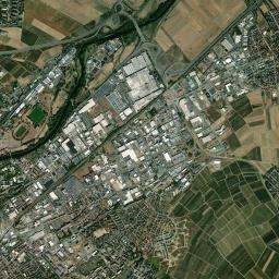 Bad Kreuznach High Resolution Satellite Map