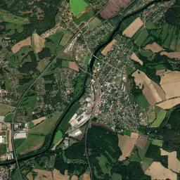 Čerčany High Resolution Satellite Map