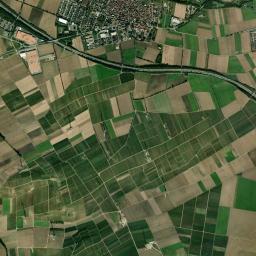 Gau-Bickelheim High Resolution Satellite Map