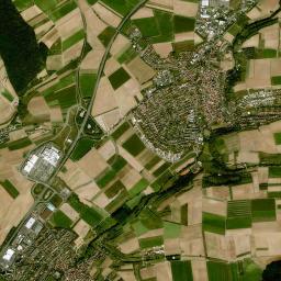 Estenfeld High Resolution Satellite Map