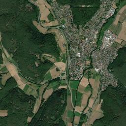 Höchst im Odenwald High Resolution Satellite Map