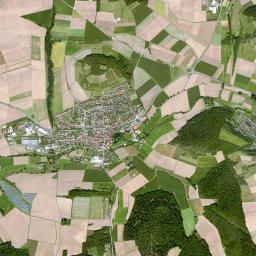 Uettingen High Resolution Satellite Map