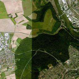 Höchberg High Resolution Satellite Map