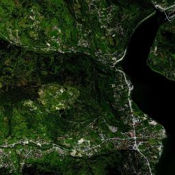 Międzybrodzie Bialskie High Resolution Satellite Map