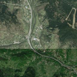 Stróża High Resolution Satellite Map