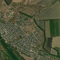 Kazanskaya High Resolution Satellite Map