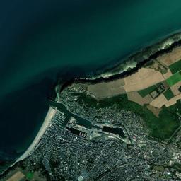 Fécamp High Resolution Satellite Map