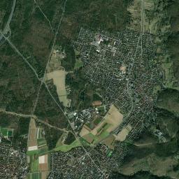 Bickenbach High Resolution Satellite Map