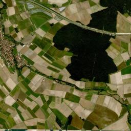 Kleinlangheim High Resolution Satellite Map