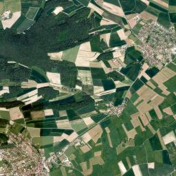 Mühlhausen High Resolution Satellite Map