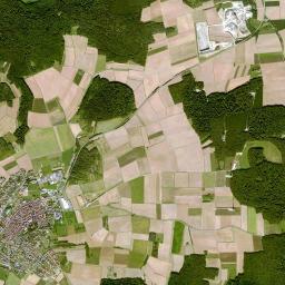 Neubrunn High Resolution Satellite Map