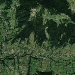Węglówka High Resolution Satellite Map