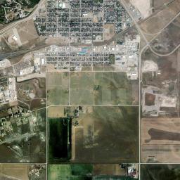Fort Macleod High Resolution Satellite Map