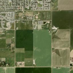 Coaldale High Resolution Satellite Map