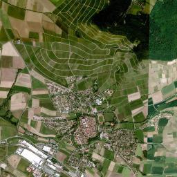Iphofen High Resolution Satellite Map