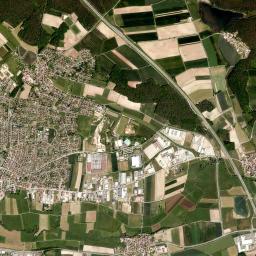 Höchstadt an der Aisch High Resolution Satellite Map
