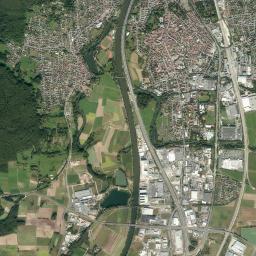 Forchheim High Resolution Satellite Map