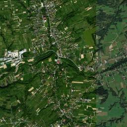 Łękawica High Resolution Satellite Map