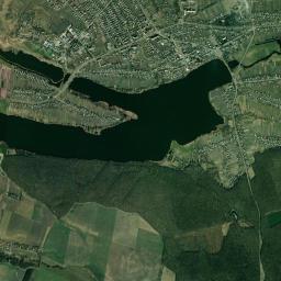 Ruzhyn High Resolution Satellite Map