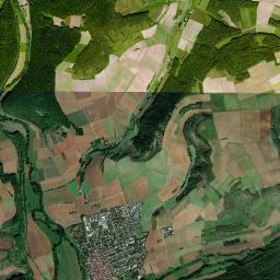 Werbach High Resolution Satellite Map