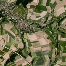 Obernbreit High Resolution Satellite Map