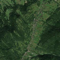 Koszarawa High Resolution Satellite Map