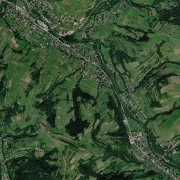Mszana Górna High Resolution Satellite Map