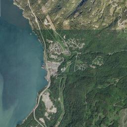 Aerial view of Britannia Mine Museum
