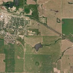 Assiniboia High Resolution Satellite Map