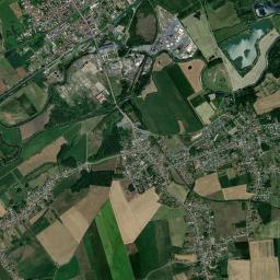 Sinceny High Resolution Satellite Map