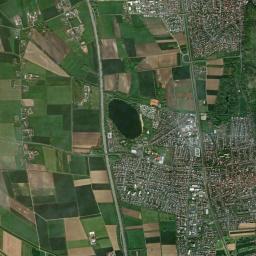 Hemsbach High Resolution Satellite Map