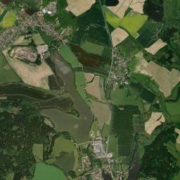 Žďár nad Sázavou Druhy High Resolution Satellite Map