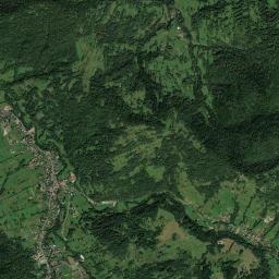 Krzyżowa High Resolution Satellite Map