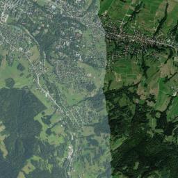 Rabka-Zdrój High Resolution Satellite Map