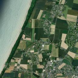 Octeville-sur-Mer High Resolution Satellite Map